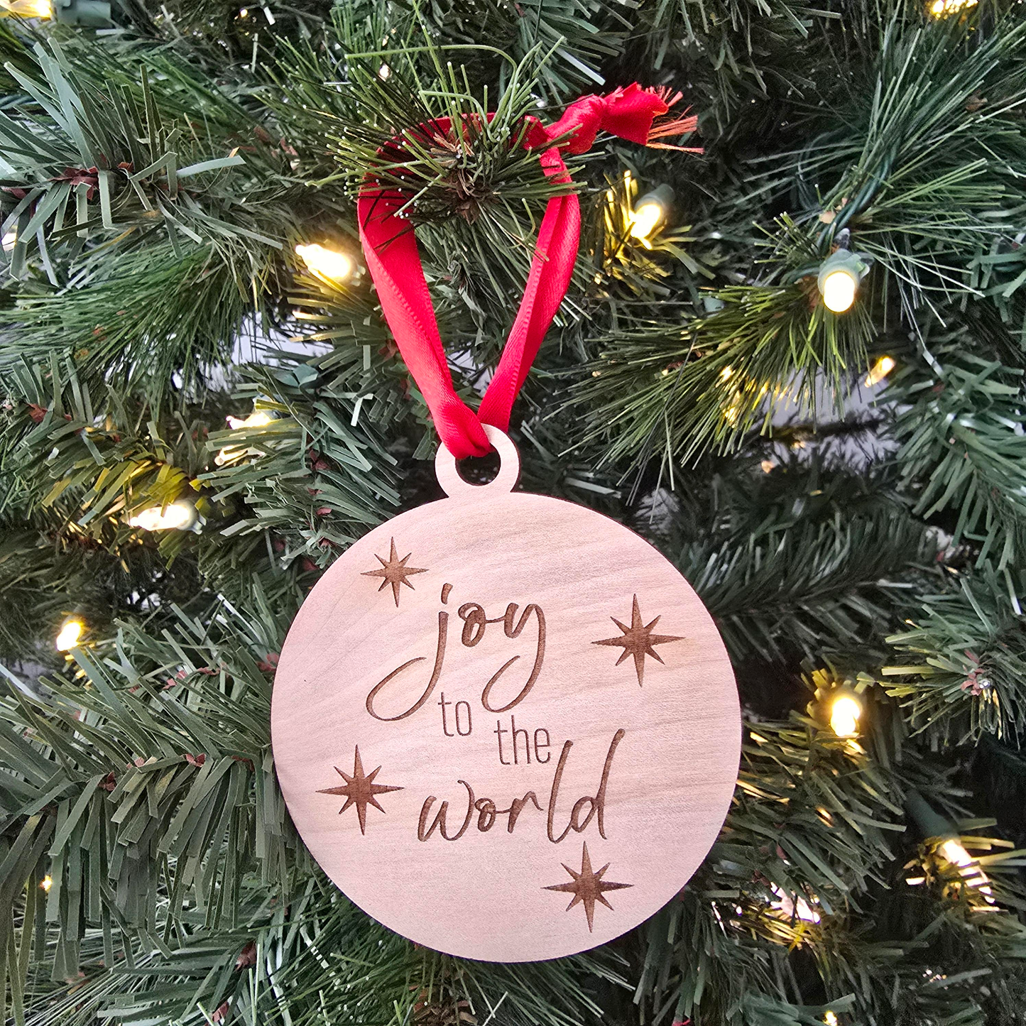 Joy to the World ornament