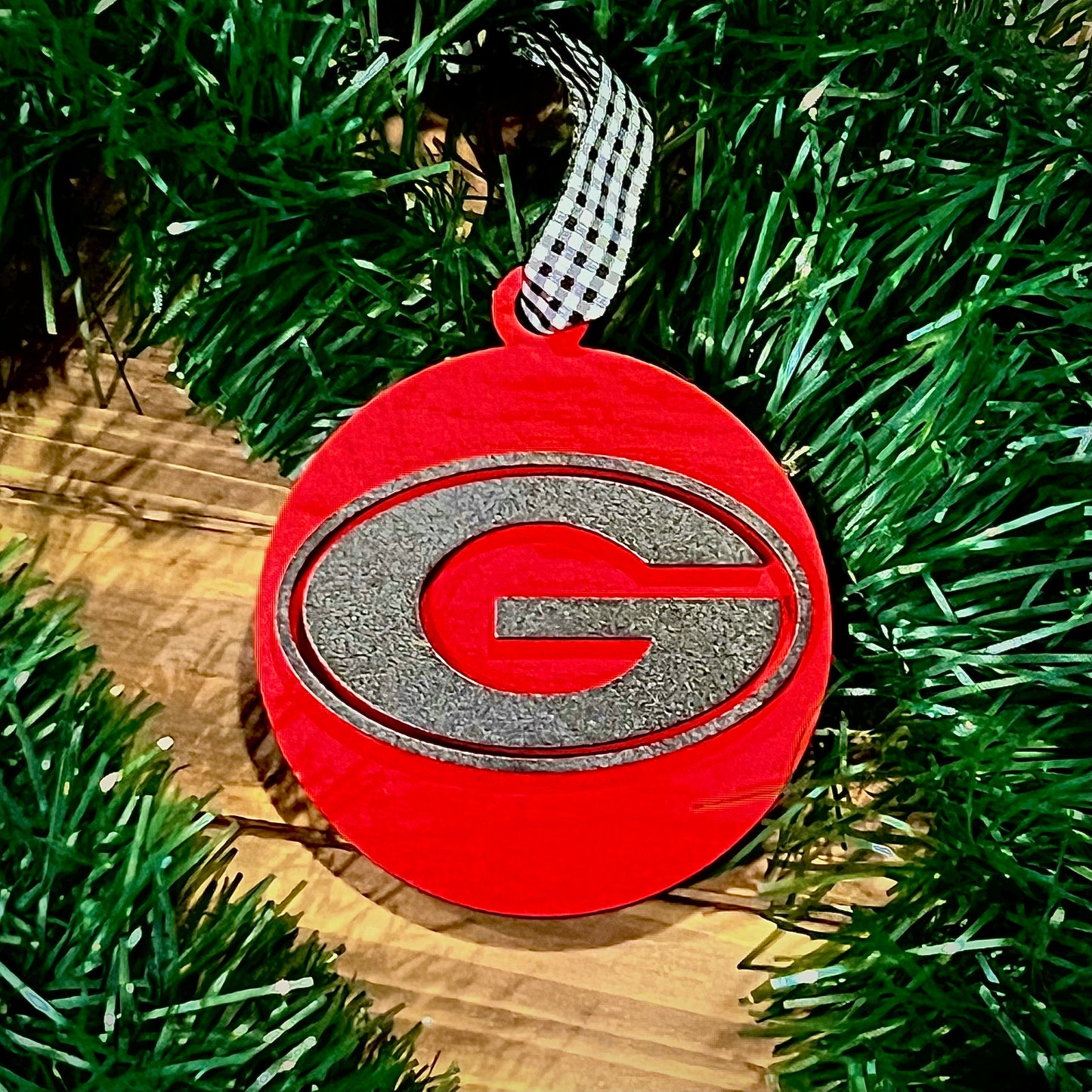 G double layered Ornament