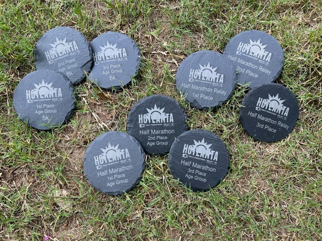 Round Slate Coaster Award