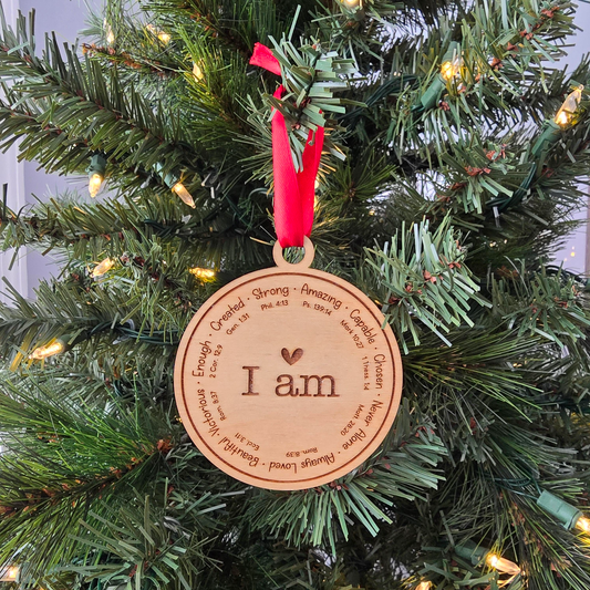 I Am ornament