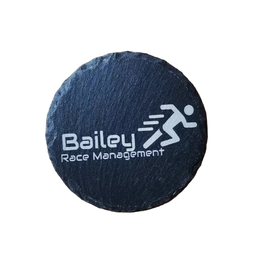 Slate coaster - Round